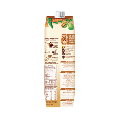 เครื่องดื่มน้ำนมอัลมอนด์สูตรมิกซ์ 3 นัท มิลค์ 1 ลิตร KOKA Almond Milk Mixed 3 Nuts 1L x 1